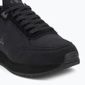 Мъжки обувки Calvin Klein YM0YM01217 Runner Sock Laceup Mg Canvas triple black 7