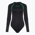 Дамски бански костюм от една част Calvin Klein KW0KW02790 Intense Power Move Rashguard One Piece pvh black