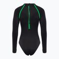 Дамски бански костюм от една част Calvin Klein KW0KW02790 Intense Power Move Rashguard One Piece pvh black 2