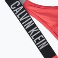 Дамски бански костюм от една част Calvin Klein KW0KW02754 Intense Power Rib Scoop Back One Piece-RP dazzling coral 3