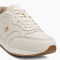 Tommy Hilfiger Кожени дамски обувки ivory petal/newsprin 7