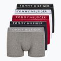 Мъжки боксерки Tommy Hilfiger UM0UM03679 5 чифта бяло/средно червено/пустинно небе/средно ведро/черно
