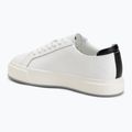 Дамски обувки Calvin Klein YW0YW01945 Basket Cups Laceup Leather bright white/black 3
