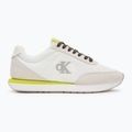 Дамски обувки Calvin Klein YW0YW01990 Retro Runner Lace Up Nylon MG white/evening primrose/lily white 2