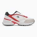 Мъжки обувки Calvin Klein YM0YM01379 Hike Runner Mesh MIX bright white/grey/flame scarlet 2