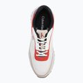Мъжки обувки Calvin Klein YM0YM01379 Hike Runner Mesh MIX bright white/grey/flame scarlet 5