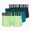 Боксерки Calvin Klein 000NB3775A Trunk 3 чифта black/teal breeze/forest freeze