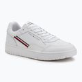 Мъжки обувки Tommy Hilfiger Basket Core Stripes white