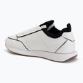 Дамски обувки Calvin Klein HW0HW02994 Retro Runner Sock Patch Leather bright white/black 3