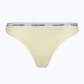 Дамски бикини Calvin Klein LV00QD5209 Thong 3 чифта shoreline/snow heather/pear sorbe 2
