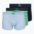 Мъжки боксерки Calvin Klein LV00NB4472 Trunk 3 чифта shoreline/mardi gras green/cent s