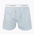 Боксерки Calvin Klein LV00NM2831 Boxer Trad icon cotton emblem chalk/gulf blue