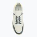 Мъжки обувки Calvin Klein YM0YM01457 Chunky Runner Lace Up Sock Knit vaporous white/coal/buttercup 5