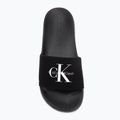 Дамски чехли Calvin Klein YW0YW01967 Monogram Logo 0GM black/bright white 5