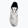 Мъжки обувки Calvin Klein YM0YM01402 Hike Runner Laceup Mesh Mix silver/black/marshmallow 5