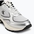 Мъжки обувки Calvin Klein YM0YM01402 Hike Runner Laceup Mesh Mix silver/black/marshmallow 7