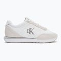 Мъжки обувки Calvin Klein YM0YM01361 Retro Runner Ess Mix Mat triple bright white 2
