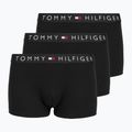 Боксерки Tommy Hilfiger Rib Trunk 3 чифта black/black/black