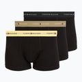 Мъжки боксерки Tommy Hilfiger Trunk WB 3 pairs black/citronella/woodridge