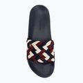 Дамски чехли Tommy Hilfiger Braided Pool rwb 5