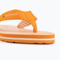 Дамски джапанки Tommy Hilfiger Ithaca Stripe Summer orange hype 7