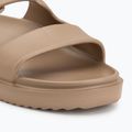 Дамски чехли Tommy Hilfiger Double Strap Sandal Pearl safari canvas pearlised 7