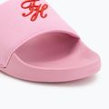 Дамски чехли Tommy Hilfiger Script Pool rose petal 7