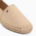 Дамски обувки Tommy Hilfiger Flag Canvas clayed pebble 7