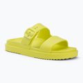 Дамски чехли Tommy Hilfiger Light Double Strap lime zing