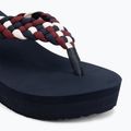 Дамски джапанки Tommy Hilfiger Wedge Braided Summer Sandal rwb 7