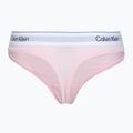 Дамски бикини Calvin Klein LV00QF8518 Thong cradle pink 2