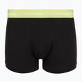 Мъжки боксерки Calvin Klein 0000U2662G Trunk 3 чифта black w green bloom wb/black w da 2