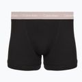 Мъжки боксерки Calvin Klein 0000U2662G Trunk 3 чифта black w green bloom wb/black w da 2