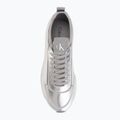 Дамски обувки Calvin Klein HW0HW03287 Retro Runner Metallic silver 5
