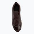 Дамски обувки Calvin Klein HW0HW03118 Retro Runner Sock PANL Leather Neo bordeaux 5
