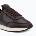 Дамски обувки Calvin Klein HW0HW03118 Retro Runner Sock PANL Leather Neo bordeaux 7