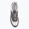 Мъжки обувки Calvin Klein HM0HM02212 Retro Runner Bans Leather Suede granite gray/white/rhubarb 5