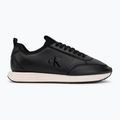 Дамски обувки Calvin Klein HW0HW03118 Retro Runner Sock PANL Leather Neo black/crystal grey 2