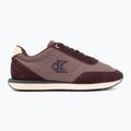 Мъжки обувки Calvin Klein YM0YM01361 Retro Runner Ess Mix Mat burgundy/peppercorn/vanilla 2