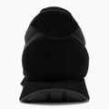 Мъжки обувки Calvin Klein HM0HM02212 Retro Runner Bans Leather Suede triple black/adrenaline rush 6