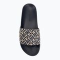 Дамски чехли Tommy Hilfiger Monogram space blue 5