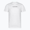 Мъжка тениска Calvin Klein 000NM2748E Crew Neck classic white w/ blue nights