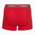 Мъжки боксерки Calvin Klein LV00NB4615 Trunk black/established red/goji berry 5