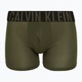 Мъжки боксерки Calvin Klein LV00NB4665 Boxer Brief black/olive night/orange frosting 6