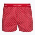 Мъжки боксерки Calvin Klein LV00NB4727 Boxer Slim black/prep emblem goji berry/grisai 2