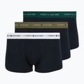 Мъжки боксерки Tommy Hilfiger Trunk WB 3 pack nb//white/orna green/utility olive