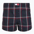 Мъжки боксерки Tommy Hilfiger Woven Boxer Print 3 pack rwb foulard/med red/rwb w chck 4