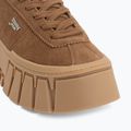 Дамски обувки Tommy Jeans Platform Sneaker Suede warm khaki 7