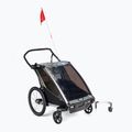 Двуместно ремарке за велосипед Thule Chariot Lite, зелено 10203022