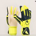 Детски вратарски ръкавици uhlsport Classic Absolutgrip Hn Pro Jr. неоново жълто/зелено/бяло 4